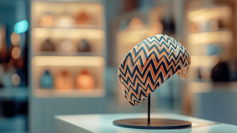Serre tete zig zag : L’accessoire tendance serti de strass pour illuminer vos soirées